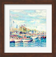 Island Sail Boats Fine Art Print