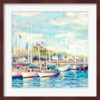 Island Sail Boats Fine Art Print