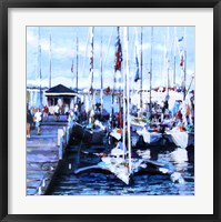 Mackinac Boat Race Fine Art Print
