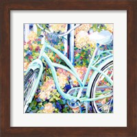 Bike & Hydrangeas Fine Art Print