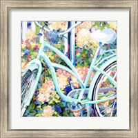 Bike & Hydrangeas Fine Art Print