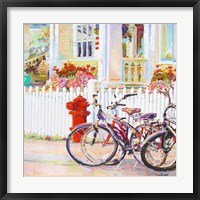 Bikes & Fire Hydrant Fine Art Print