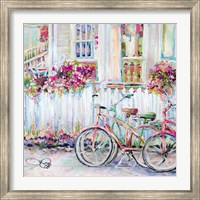 Bikes Without Hydrant Fine Art Print