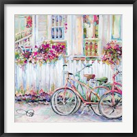 Bikes Without Hydrant Fine Art Print