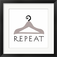 Repeat Framed Print
