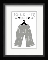 Laundry Pants Fine Art Print