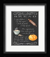 Homemade Bread Recipe Fine Art Print