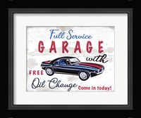 Full Service Garage Fine Art Print