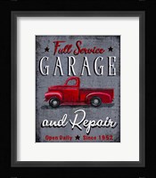 Full Service Garage Fine Art Print