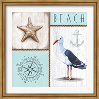 Nautical Beach Fine Art Print