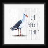 On Beach Time Fine Art Print