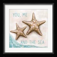 You, Me and the Sea Fine Art Print