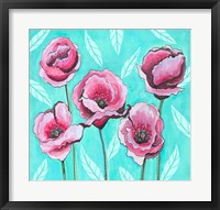 Pink Poppies IV Fine Art Print