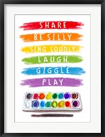 Share, Be Silly Fine Art Print