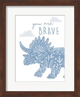 You Are Brave Dino Fine Art Print