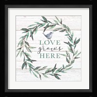 Love Grows Here Fine Art Print