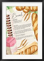 Bread Recipe Fine Art Print