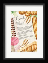 Bread Recipe Fine Art Print