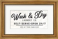 Wash and Dry II Fine Art Print