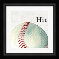 Hit Framed Print
