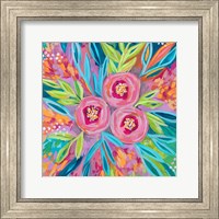 Bright Painted Floral Fine Art Print