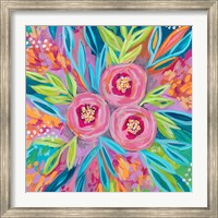 Bright Painted Floral Fine Art Print