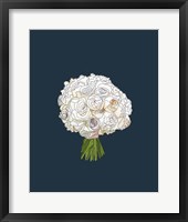 White Rose Bouquet Fine Art Print
