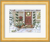 Holiday Porch Fine Art Print