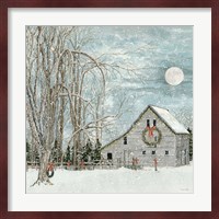 Christmas Eve Moon Fine Art Print