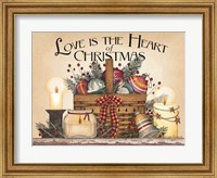 Love is the Heart of Christmas Fine Art Print