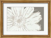 Flower Pop Sketch III-Greys Fine Art Print