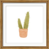 Watercolor Cactus II Fine Art Print