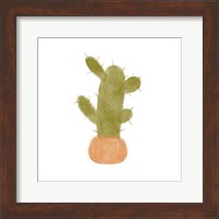 Watercolor Cactus IV Fine Art Print