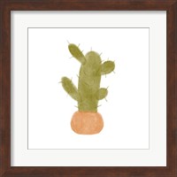 Watercolor Cactus IV Fine Art Print