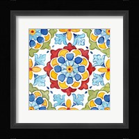 Turkish Tile I Framed Print