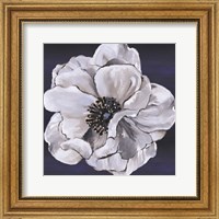 Blue & White Floral IV Fine Art Print