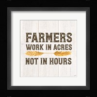 Farm Life VIII-Acres Framed Print