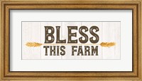 Farm Life Panel III-Bless this Farm Fine Art Print