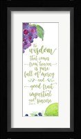 Fruit of the Spirit vertical IV-Wisdom Fine Art Print