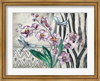 Boho Orchid landscape Fine Art Print