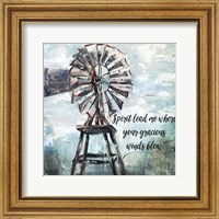 Primitive Windmill Fine Art Print