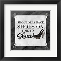 Fashion Humor III-Shoulders Back Fine Art Print