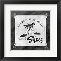 Fashion Humor IV-No Great Story Fine Art Print