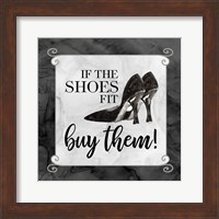 Fashion Humor V-Shoes Fit Fine Art Print