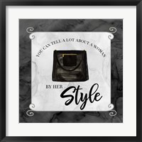 Fashion Humor XII-By Her Style Fine Art Print
