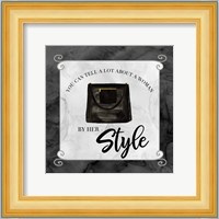 Fashion Humor XII-By Her Style Fine Art Print