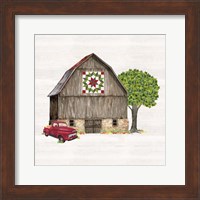 Spring & Summer Barn Quilt II Fine Art Print