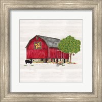 Spring & Summer Barn Quilt III Fine Art Print