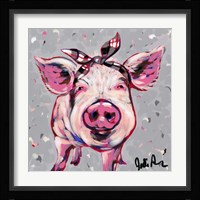 Farm Pop-Priscilla Framed Print