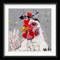 Farm Pop-Rosie Framed Print